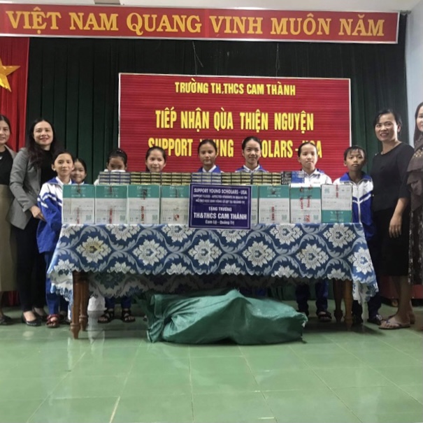 Delivery in Cam Thanh Elementary & Middle